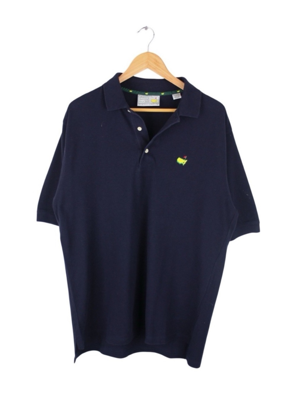 Vintage Masters Augusta National Golf Shop Polo Shirt Navy Men's Large
